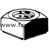 DIN557C  Square  Nuts Product Grade C 單倒角方螺帽 C型